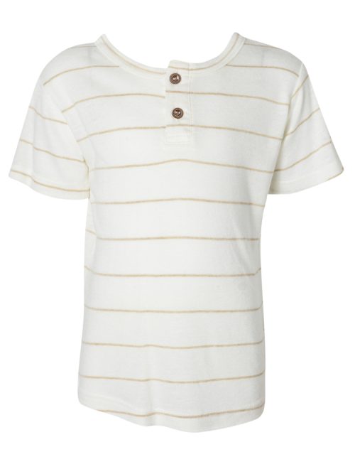 Off-white striped boy's t-shirt