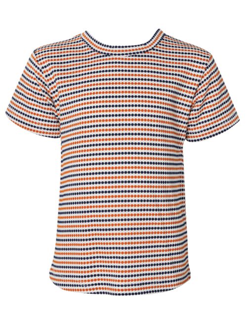 Boys orange polka dot tshirt