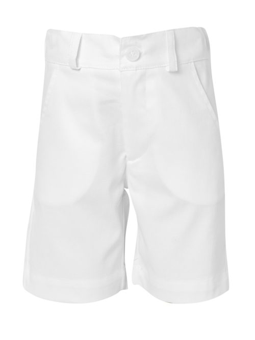 Bermuda fabric boys white